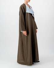 Load image into Gallery viewer, Style 60 - Linen - Mocha/Sky Blue
