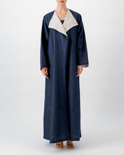 Load image into Gallery viewer, Style 60 - Linen - Navy/Blush
