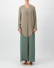 Load image into Gallery viewer, Style 61 - Light Grain Crepe - Dark Green
