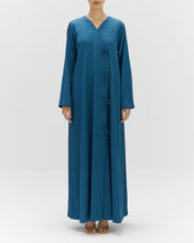 Load image into Gallery viewer, Style 54 - Textured Stretch Jersey - Peacock
