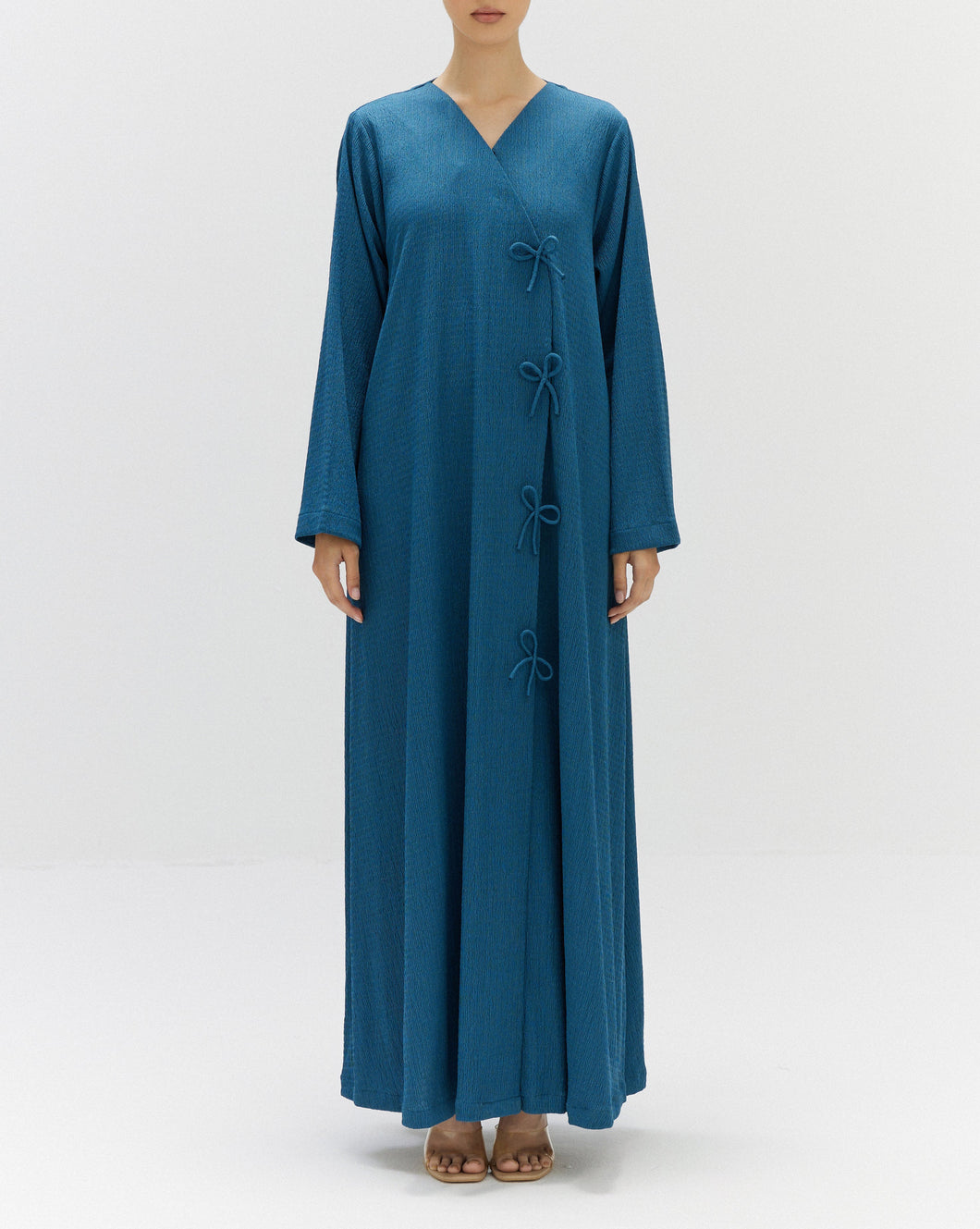 Style 54 - Textured Stretch Jersey - Peacock