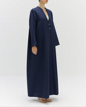 Load image into Gallery viewer, Style 56 - Stripe Gaberdine - Navy
