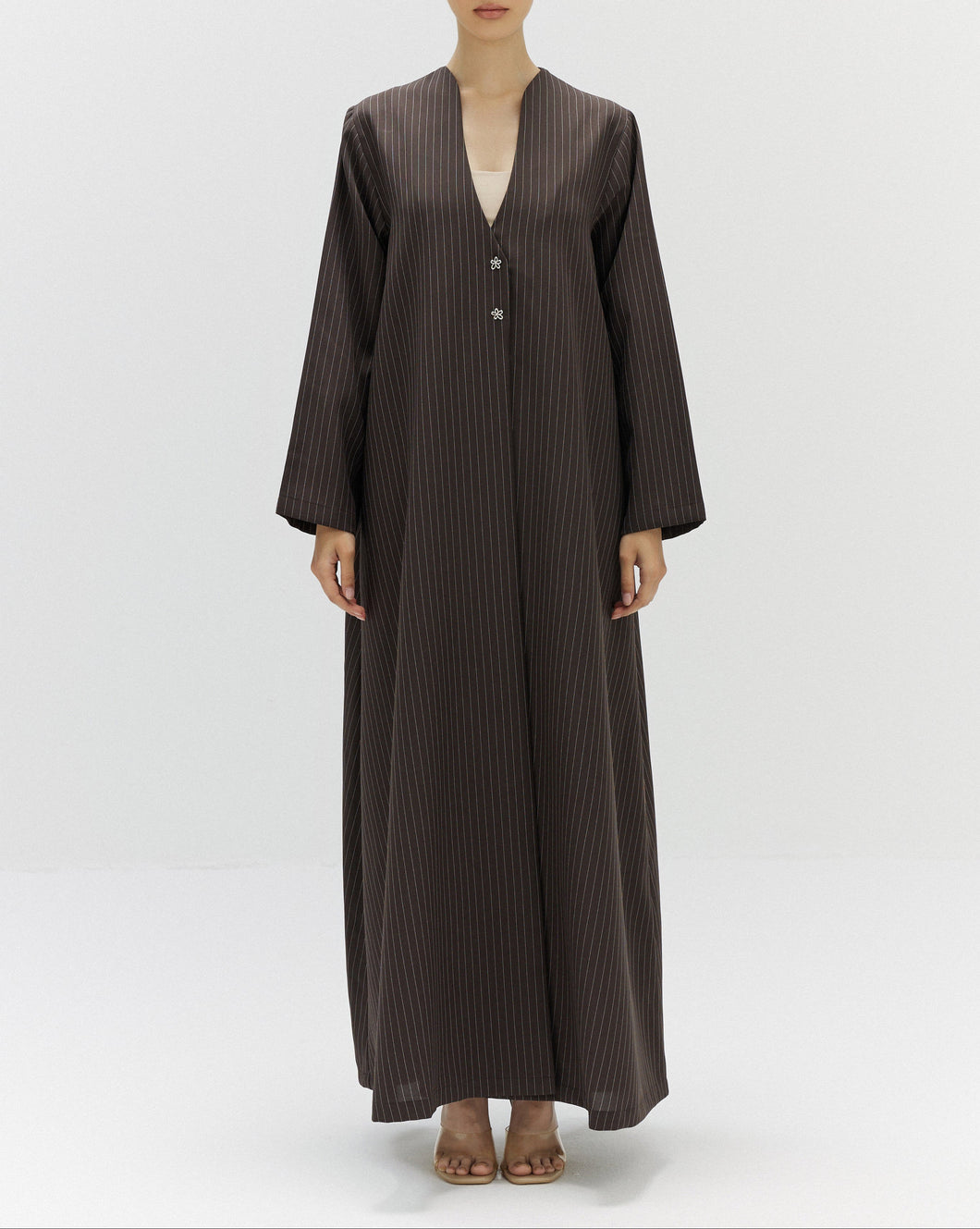 Style 56 - Stripe Gaberdine - Ash