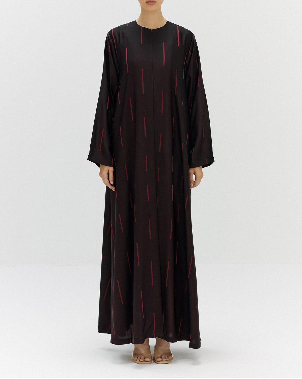 Style 55 - Lined Crepe - Maroon