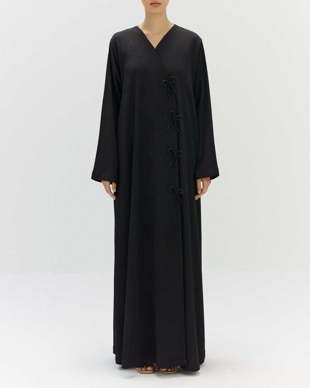 Style 54 - Textured Stretch Jersey - Black