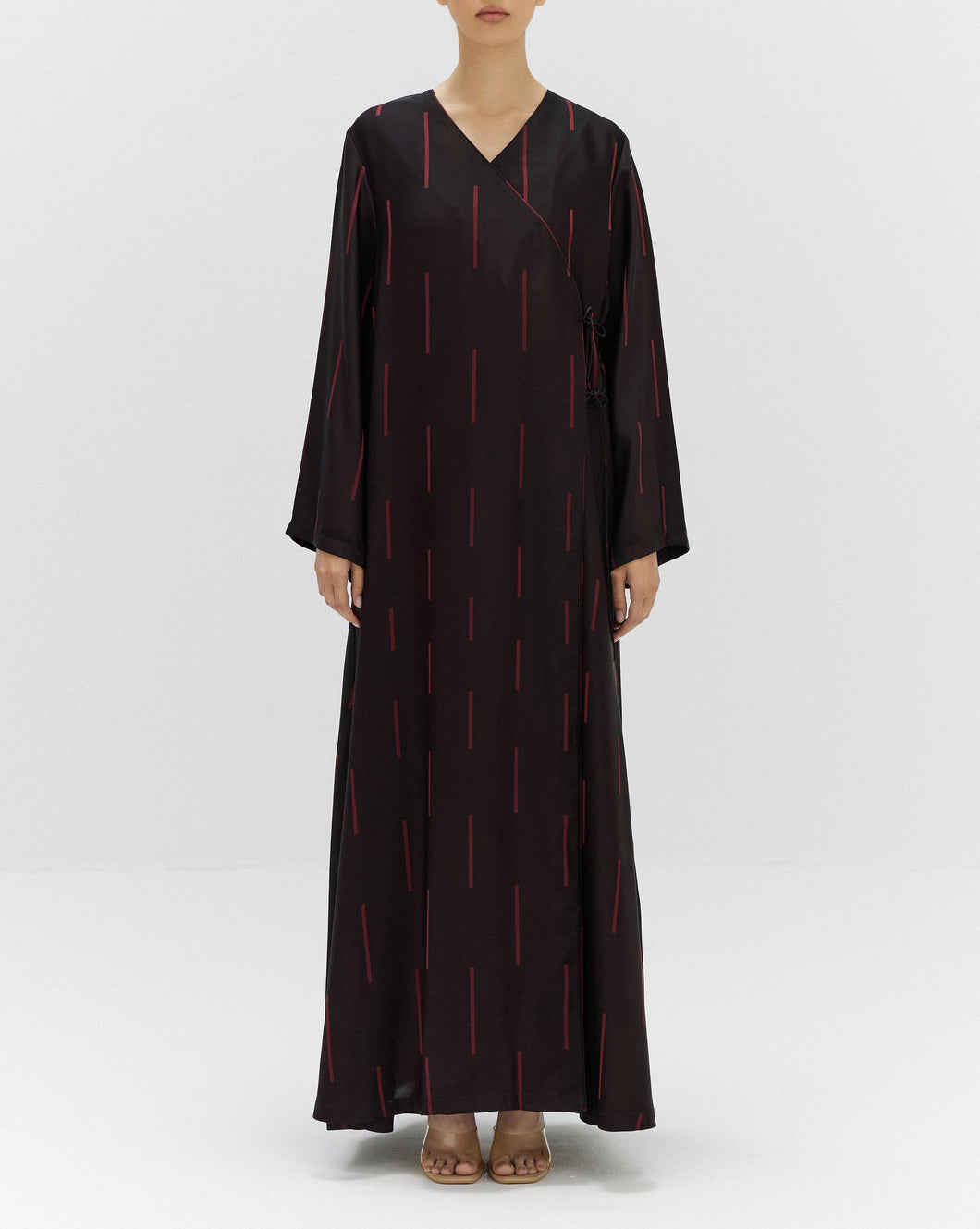 Style 50 - Lined Crepe - Maroon