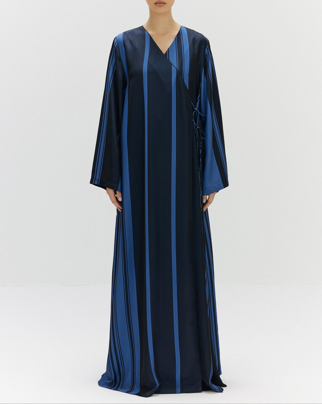 Style 50 - Stripe Crepe - Cobalt
