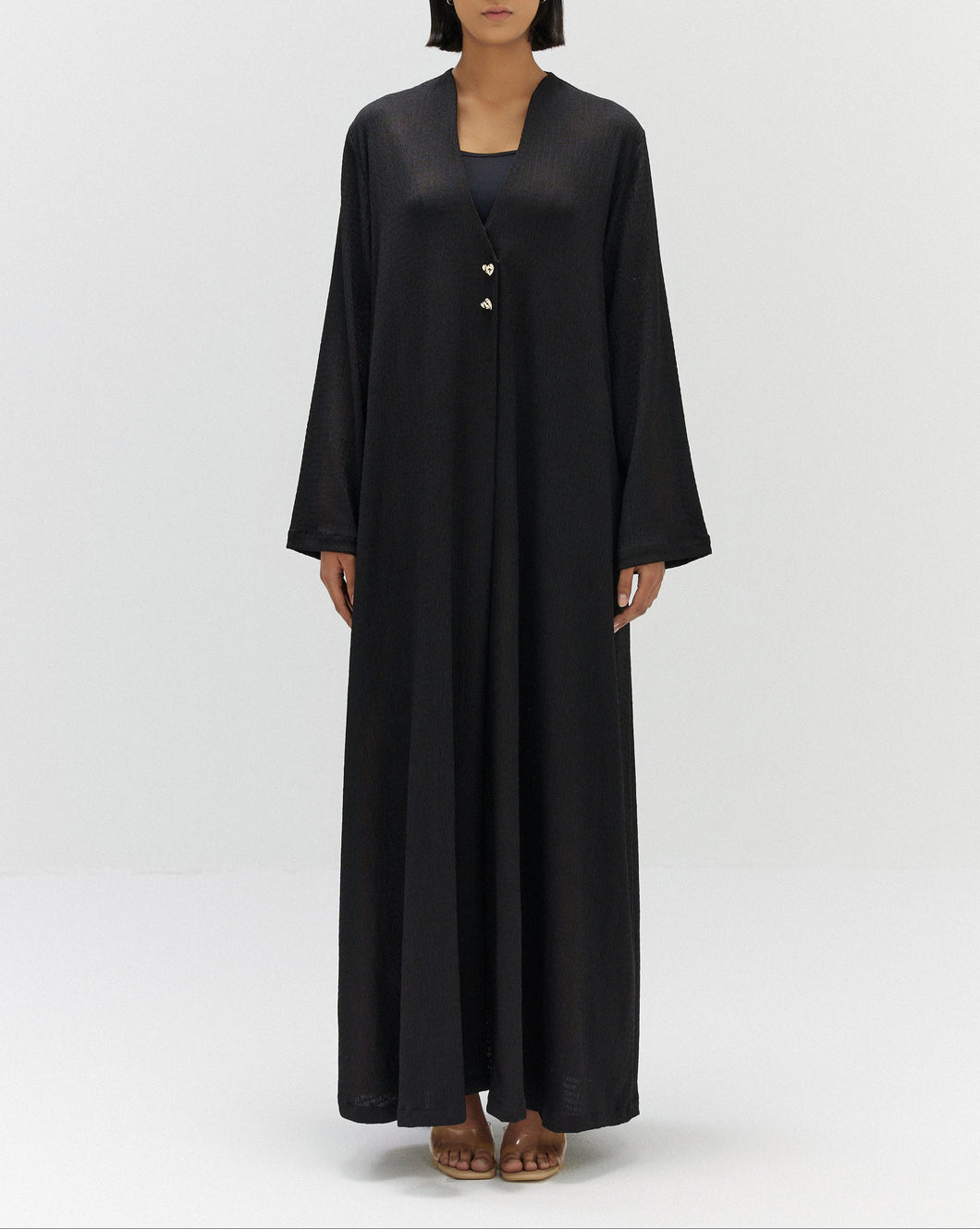 Style 56 - Textured Stretch Jersey - Black