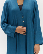 Load image into Gallery viewer, Style 56 - Textured Stretch Jersey - Peacock
