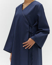 Load image into Gallery viewer, Style 50 - Stripe Gaberdine - Navy
