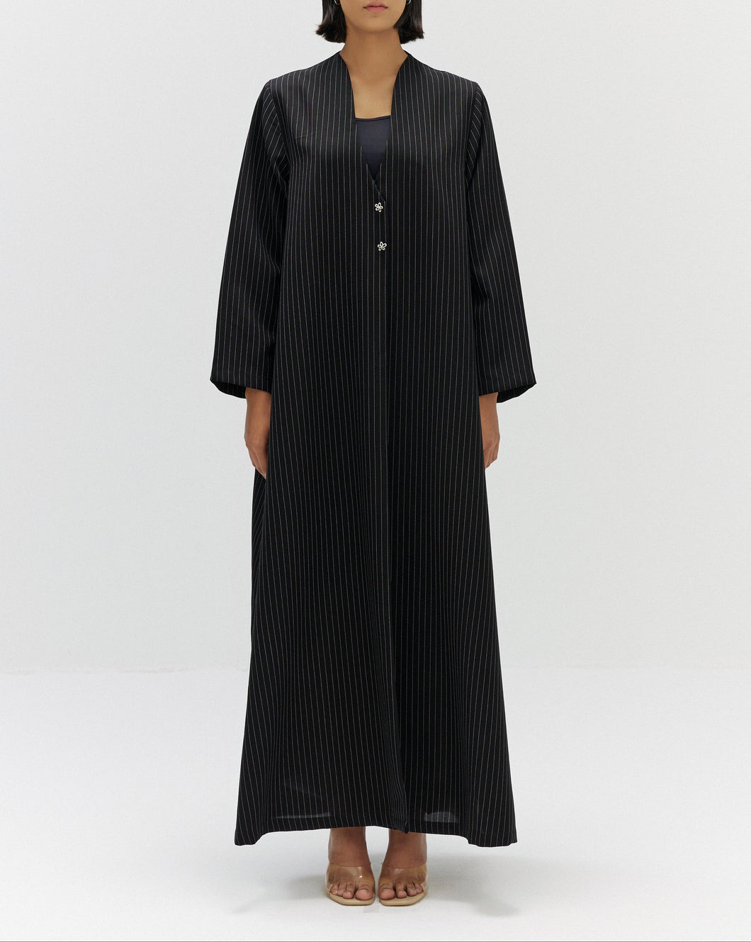 Style 56 - Stripe Gaberdine - Black