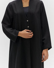 Load image into Gallery viewer, Style 56 - Stripe Gaberdine - Black

