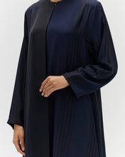 Load image into Gallery viewer, Style 55 - Stripe Crepe - Navy
