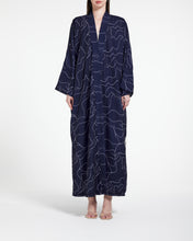 Load image into Gallery viewer, Style 31 - Navy Chiffon Lines
