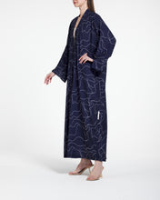 Load image into Gallery viewer, Style 31 - Navy Chiffon Lines
