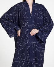 Load image into Gallery viewer, Style 31 - Navy Chiffon Lines
