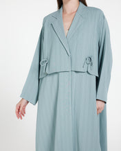 Load image into Gallery viewer, Style 33 - Striped Crepe Aqua

