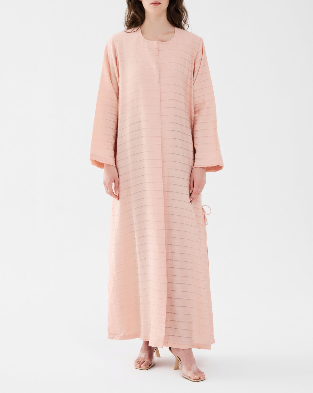 Style 38 - Embossed Cotton Blend - Peach Fuzz