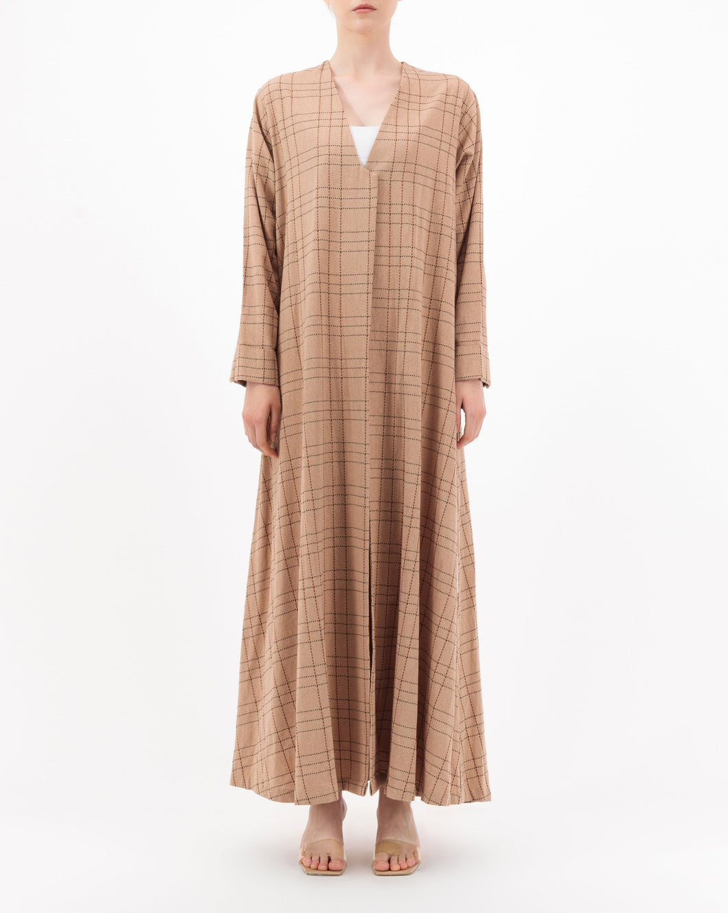 Style 47 - Checked Suiting - Beige