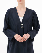 Load image into Gallery viewer, Style 47 - Stripe Suiting - Dark Navy
