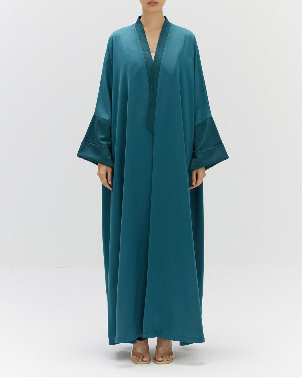 Style 51 - Suede/Crepe - Teal