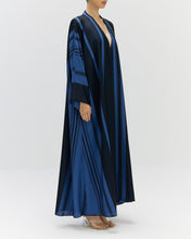 Load image into Gallery viewer, Style 53 - Stripe Crepe - Cobalt
