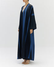 Load image into Gallery viewer, Style 53 - Stripe Crepe - Cobalt
