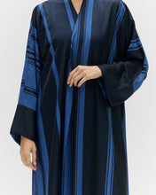 Load image into Gallery viewer, Style 53 - Stripe Crepe - Cobalt
